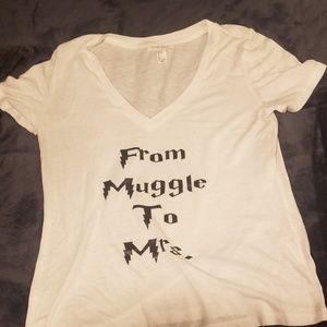 From muggle to mrs vneck